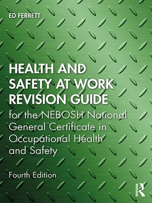 cover image of Health and Safety at Work Revision Guide